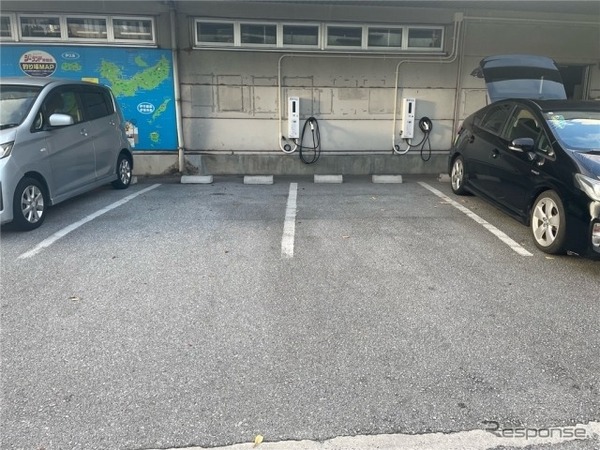 沖縄の釣具店「シーランド」がEV普通充電器を導入