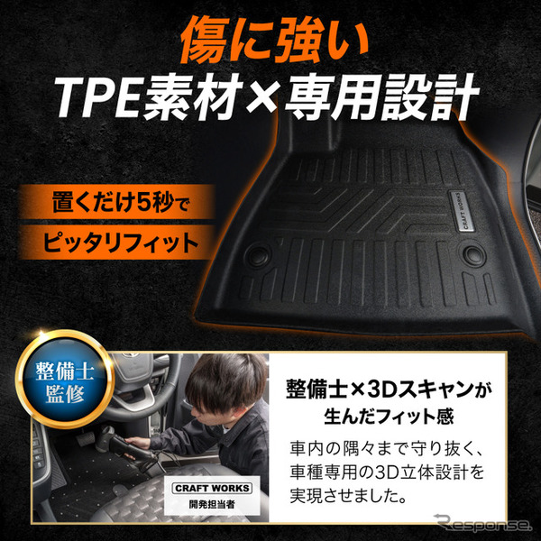 『ノア/ヴォクシー』90系専用「ゴリラマットベース」