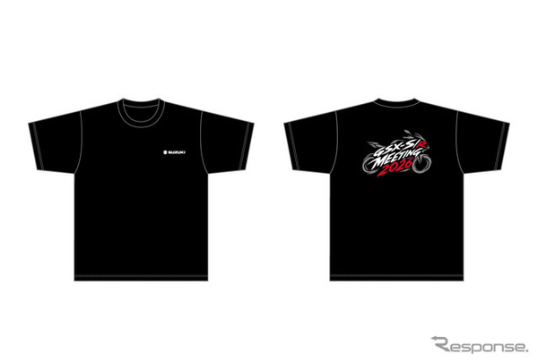 GSX-S/R Meeting 2026 オリジナルTシャツ ブラック（税込3500円）