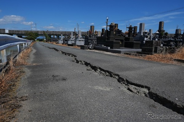 令和8年熊本地震被災地、熊本県宇城市（7月31日）