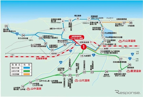 ルート案内図