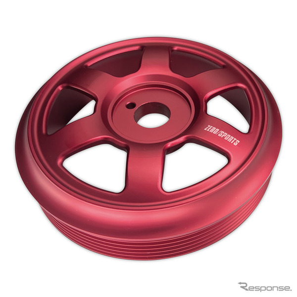 ゼロスポーツから『BRZ/GR86』用ライトウェイト・クランクプーリー発売