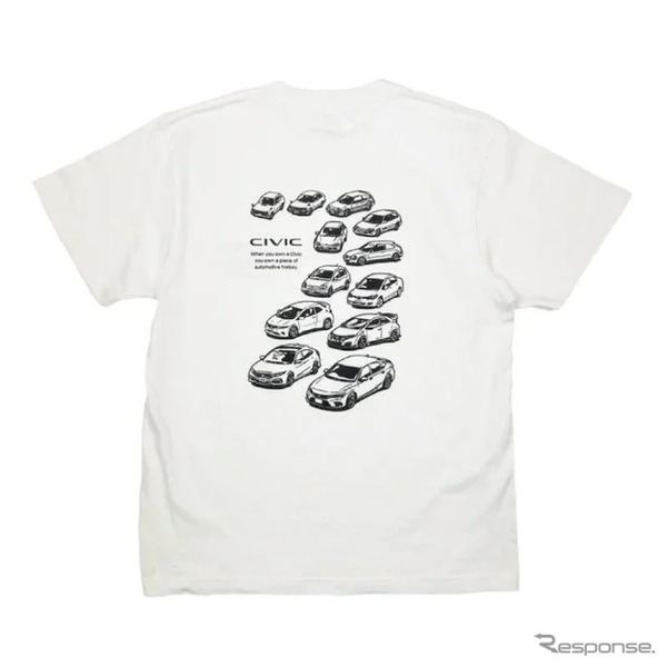 CIVICヒストリーTシャツ