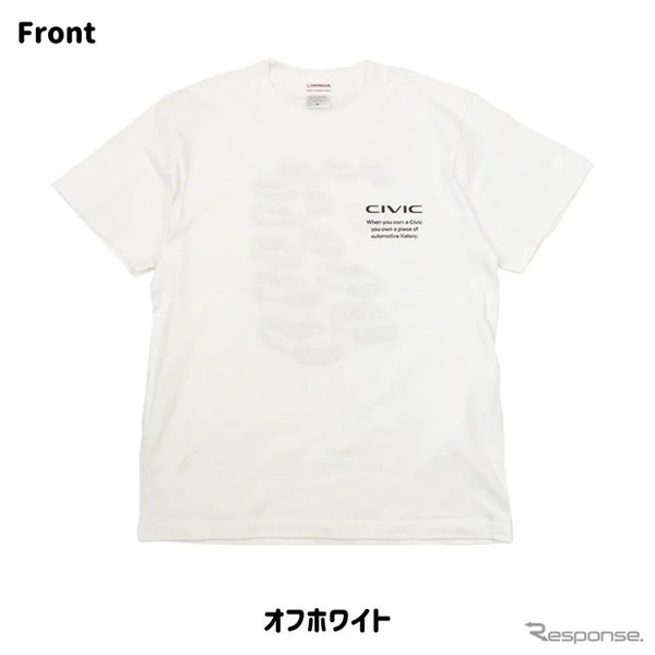 CIVICヒストリーTシャツ