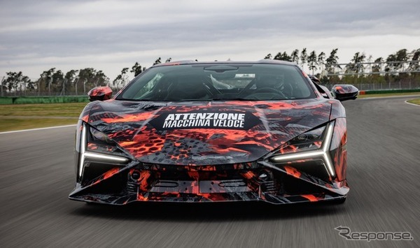 ランボルギーニ『レヴエルトSV』がホッケンハイムリンクで市販車最速ラップ