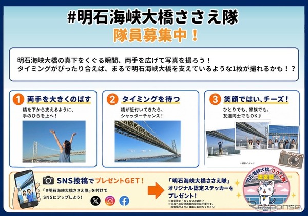 #明石海峡大橋ささえ隊隊員募集中！