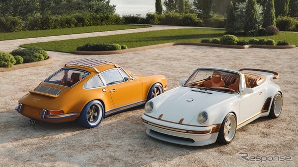 ルイ・ヴィトンとシンガーによる特別なポルシェ『911』