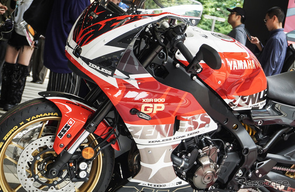 『ゼンレスゾーンゼロ』コラボ仕様のヤマハ『XSR900 GP』