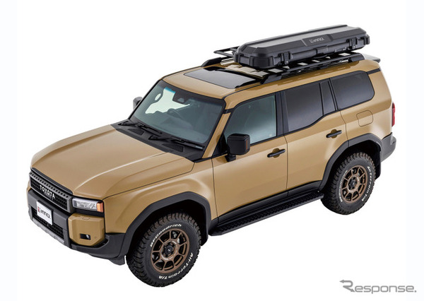 カーメイト『INNOフラットデッキベース』ルーフレール車専用モデル