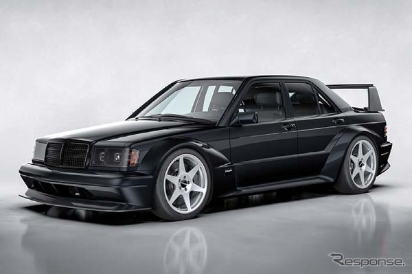 メルセデスベンツ『190E エボ2』再現のレストモッド『HWA EVO』にビーウィズ製オーディオ搭載へ