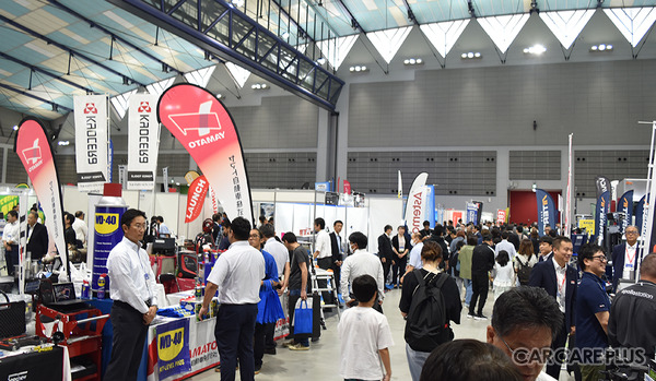昨年開催「オートアフターマーケット東北2025」会場の様子