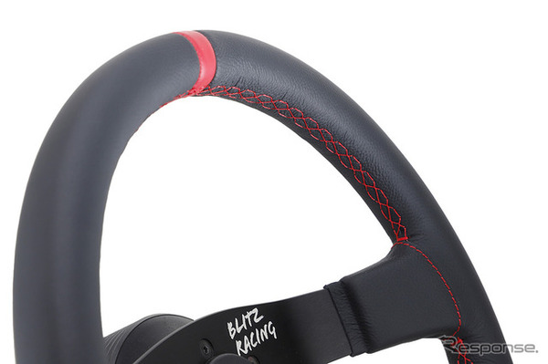 BLITZ OMP STEERING WHEEL Φ350（スムースレザー）