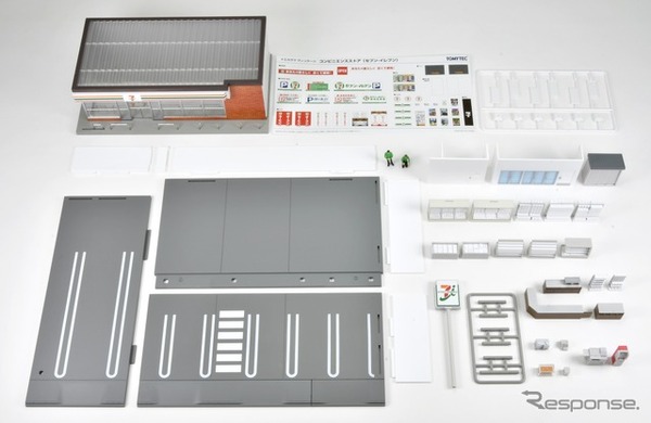 トミカラマ ヴィンテージ 16a　コンビニエンスストア（セブン-イレブン）　(C) TOMY