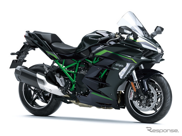 カワサキ Ninja H2 SX SE（メタリックカーボングレー×メタリックディアブロブラック）
