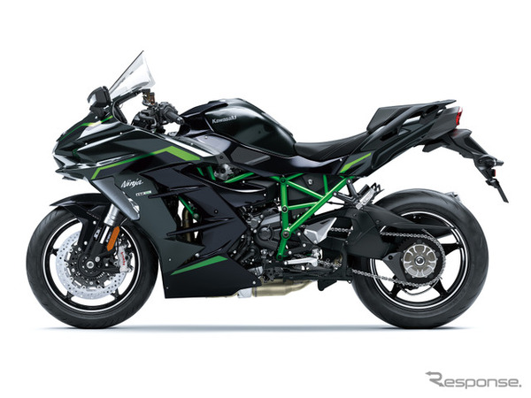 カワサキ Ninja H2 SX SE（メタリックカーボングレー×メタリックディアブロブラック）