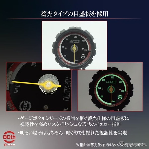 蓄光目盛板