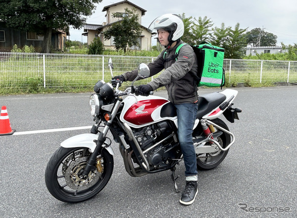 二輪安全運転診断アプリを原付とモーターサイクルで体験