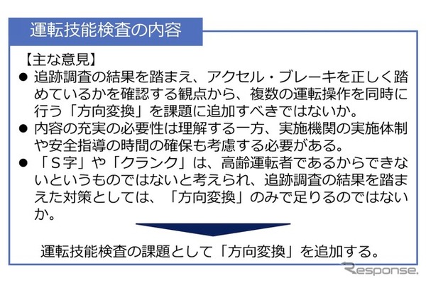 運転技能検査の内容