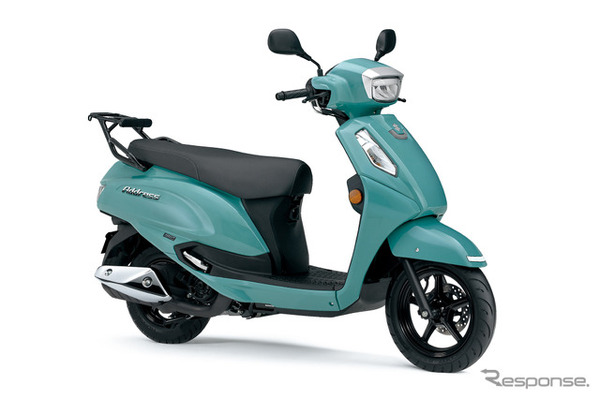 スズキ アドレス125（ソリッドアイスグリーン）