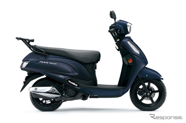 スズキ アドレス125（マットステラブルー）