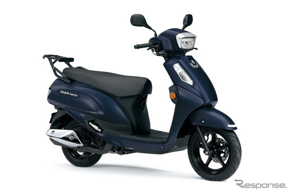 スズキ アドレス125（マットステラブルー）