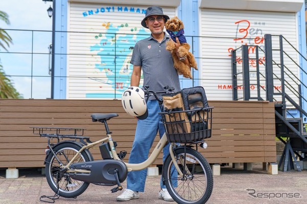 「わんこと乗れるレンタサイクル」実証事業