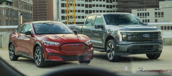 フォード・マスタング・マッハE とフォード F-150 ライトニング（参考画像）