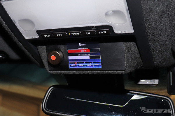 「ネパワーアンプ内蔵DSP」にてハイエンド・システムが組み上げられたオーディオカーの一例（製作ショップ：アミューズ＜広島県＞）。