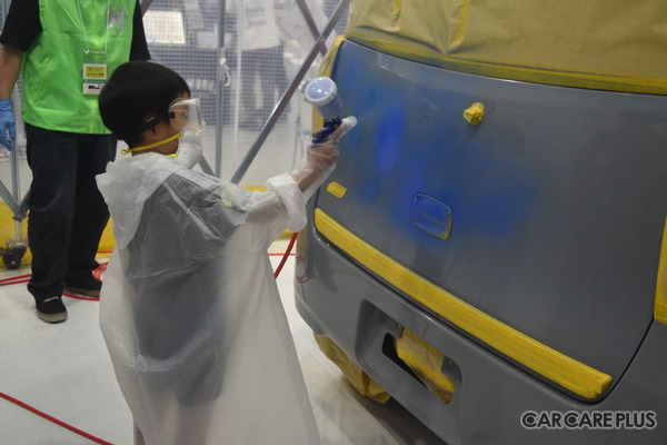 実車の塗装や重機の整備体験に子供たちも大興奮！「ジュニアメカニック2026 in 東北」が夢メッセ宮城で開幕