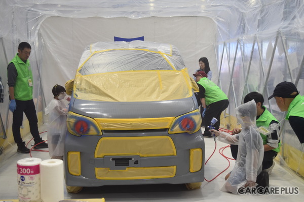 実車の塗装や重機の整備体験に子供たちも大興奮！「ジュニアメカニック2026 in 東北」が夢メッセ宮城で開幕