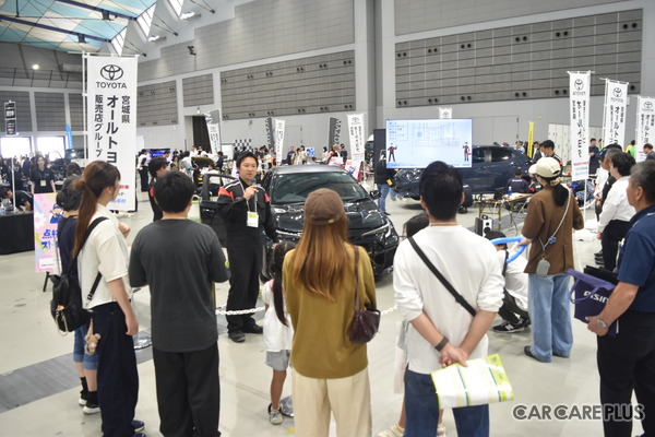 実車の塗装や重機の整備体験に子供たちも大興奮！「ジュニアメカニック2026 in 東北」が夢メッセ宮城で開幕