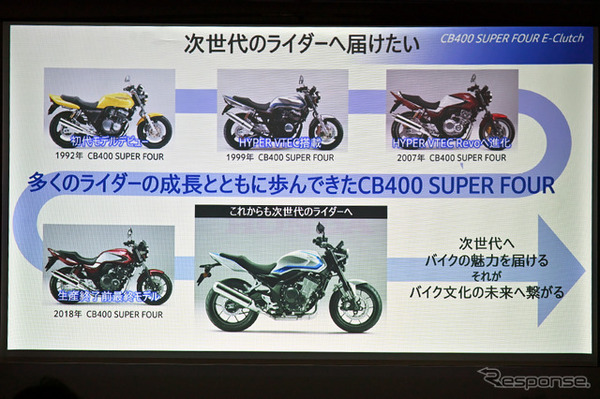 ホンダ CB400 SUPER FOUR E-Clutch