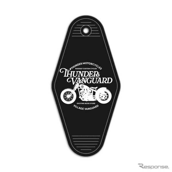 【TM×VV】MOTELキーリング（BLACK）1000円