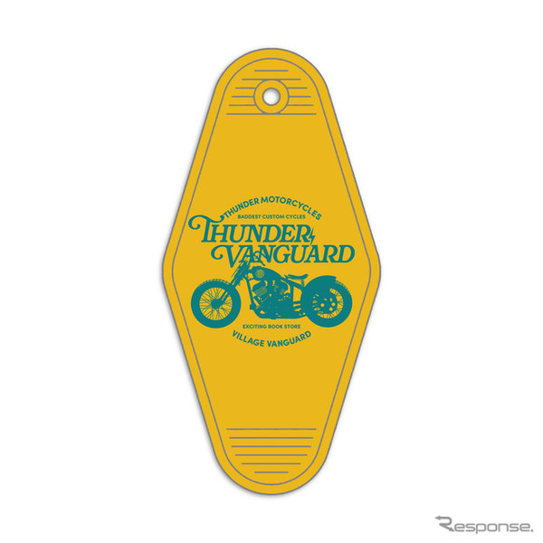 【TM×VV】MOTELキーリング（YELLOW）1000円