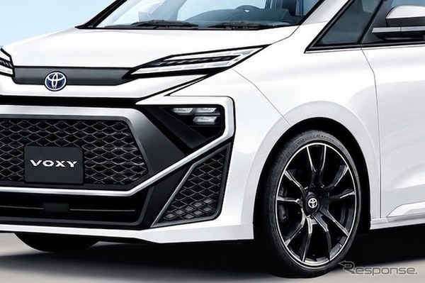 トヨタ ヴォクシー 次期型の予想CG