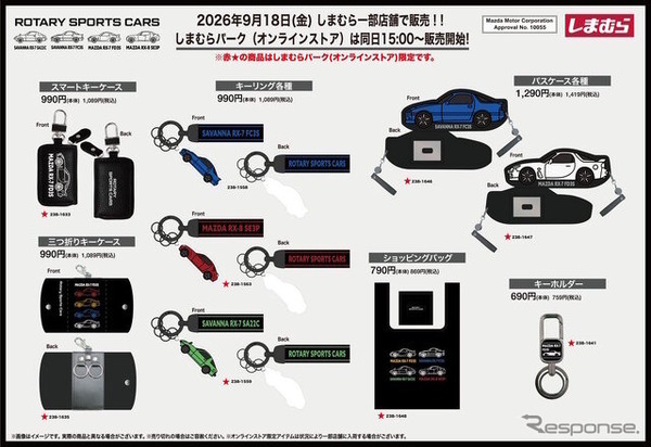 しまむらコラボグッズ
