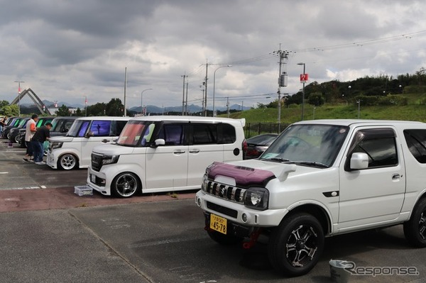 CARTUNE ALL USERS MEET…神戸三田プレミアムアウトレット駐車場
