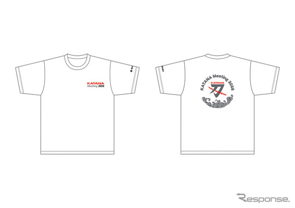 KATANA Meeting 2026 オリジナルTシャツ ホワイト（税込3500円）