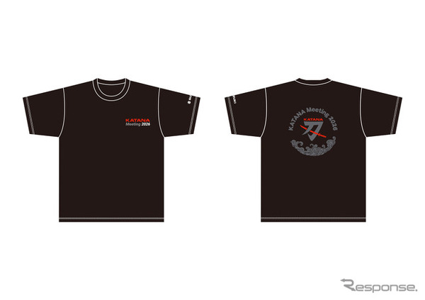 KATANA Meeting 2026 オリジナルTシャツ ブラック（税込3500円）