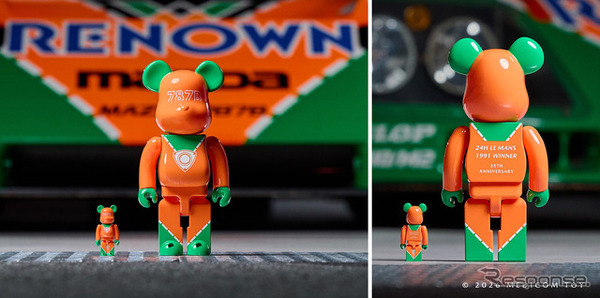 「BE@RBRICK × MAZDA 787B」