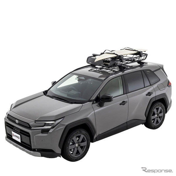 カーメイトからINNOルーフバスケット用オプション「クロスバー」「スラントバー」など発売