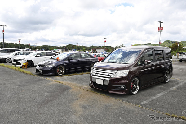 ホンダ車エリア…CARTUNE ALL USERS MEET神戸