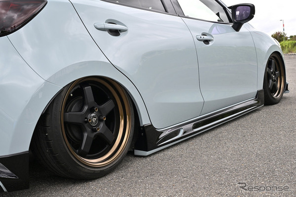 まさみさん　マツダ・DJLFSデミオ…CARTUNE ALL USERS MEET神戸