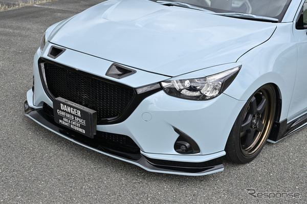 まさみさん　マツダ・DJLFSデミオ…CARTUNE ALL USERS MEET神戸