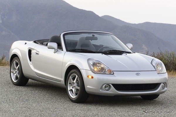 トヨタ MR2 最終世代（3代目）北米仕様、日本では MR-S
