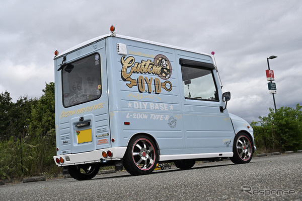 custom-おやぢさん　ミラウォークスルーバン…CARTUNE ALL USERS MEET神戸
