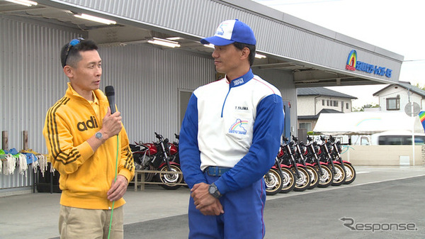「リターンライダー」レーサー桂伸一がレインボー埼玉で二輪講習に挑戦