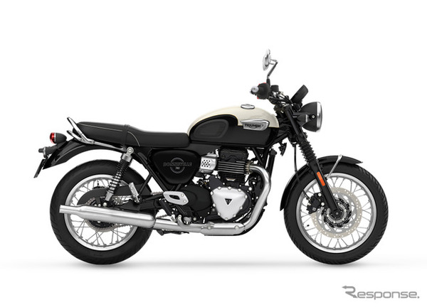 トライアンフ ボンネビル T40（フュージョンホワイト／ファントムブラック）