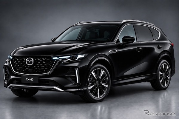 マツダ CX-60 大幅改良の予想CG