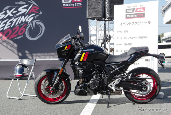スズキ 二輪事業本部長 伊勢敬氏のGSX-8TT